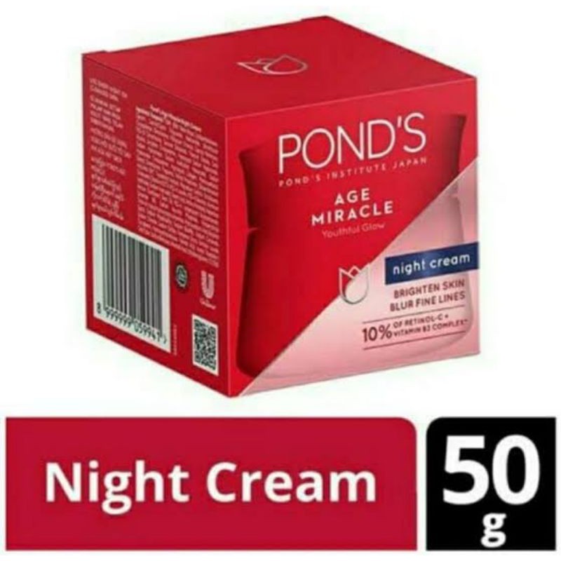 Ponds Age Miracle 50 Gr Day Night Cream ORIGINAL-BPOM