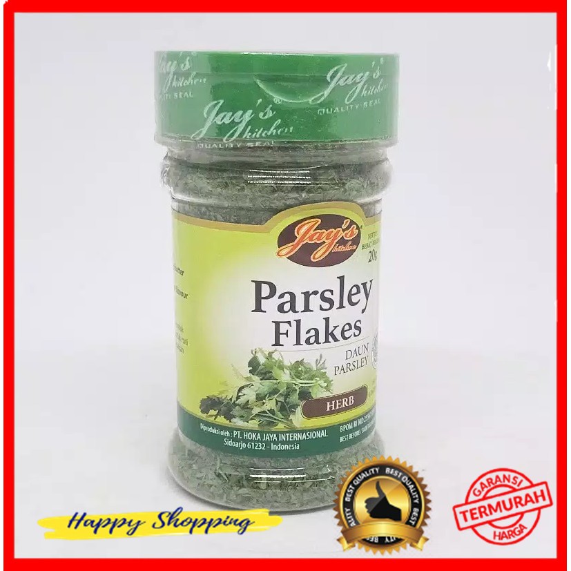 

Jay's Parsley Flakes-Daun Flakes 20gr