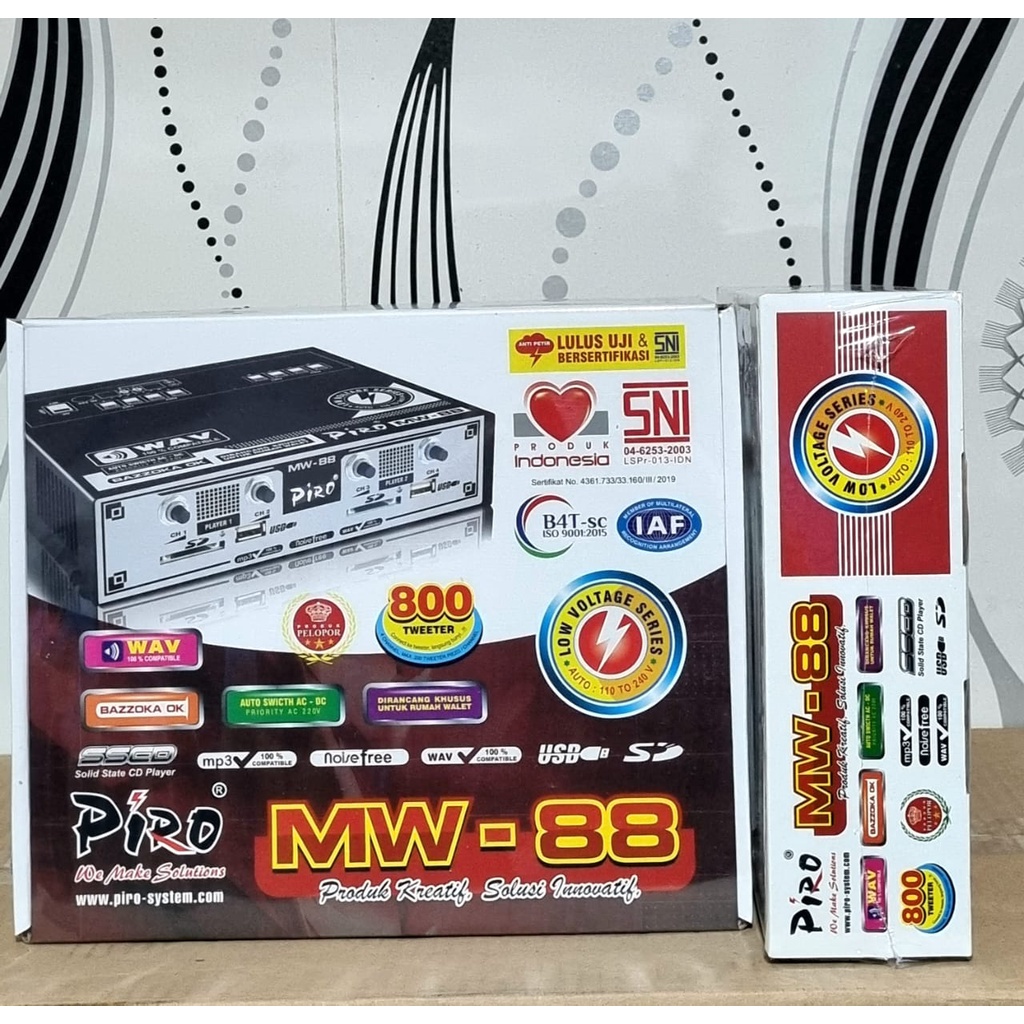 Ampli Walet Piro MW 88 Ampli Piro mw88 Mesin Walet Piro mw88