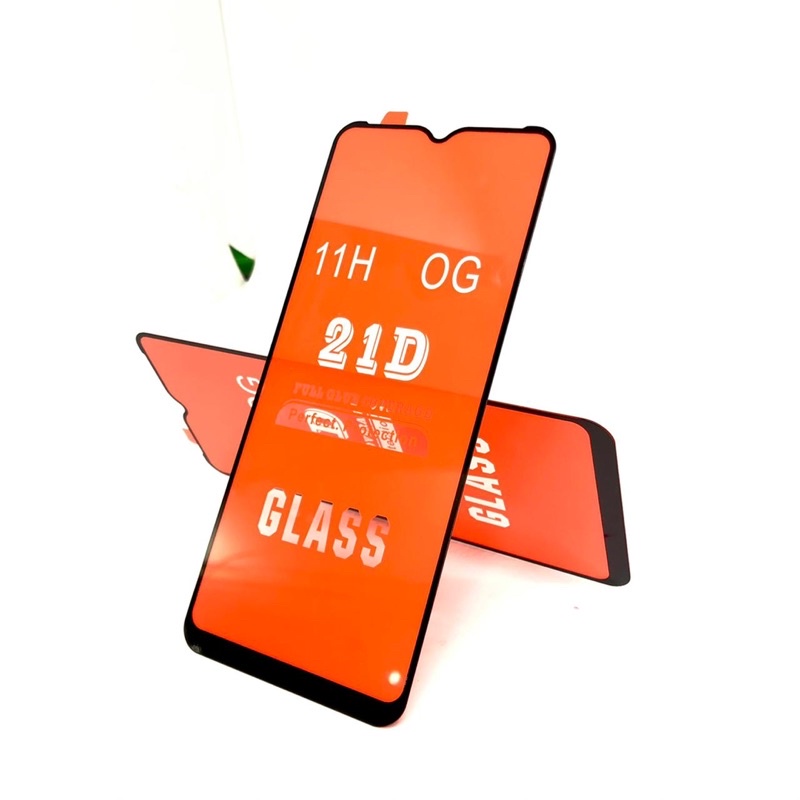 {1PCS} TEMPERED GLASS FULL COVER 21D VIBOX ORIGINAL OPPO ALL TYPE NONGARANSI