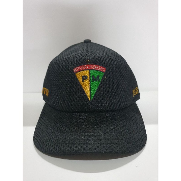 Topi jaring Polisi Militer | Topi jala Logo  | Topi jaring pria | topi pria dewasa