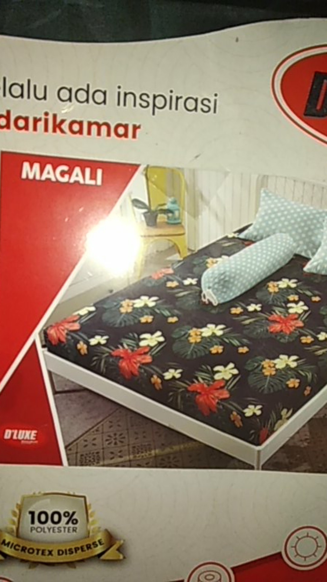 Sprei Kintakun Dluxe King 180x200 Mariani - Seprei Dluxe 180 X 200 H3c9