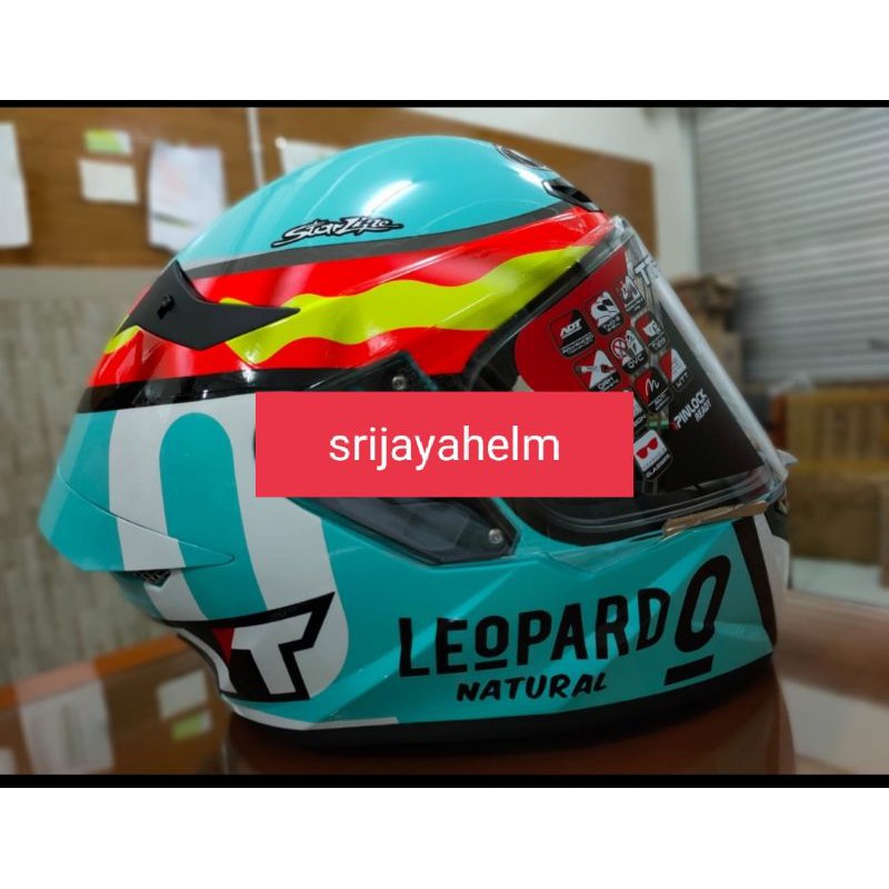 HELM KYT TT COURSE JAUMI MASIA/LEOPARD/DALLAPORTA NEWS 2021 ORIGINAL