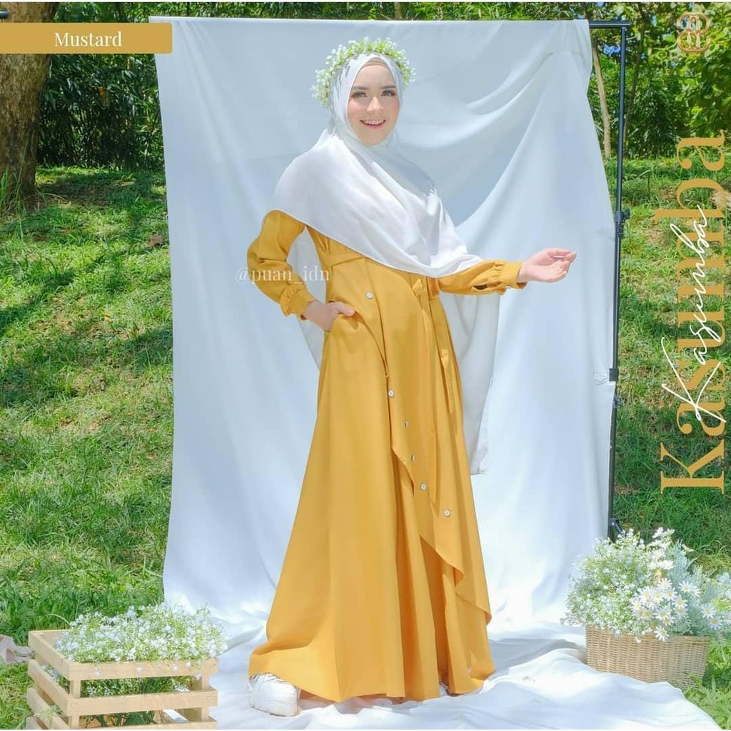 kasumba dress gamis puan indonesia  terbaru original