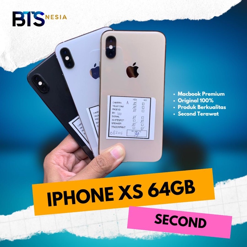 IPHONE XS 64 GB SECOND EX INTER ORIGINAL 100%