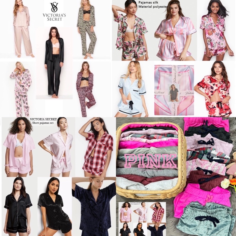 Silk / velvet pajamas by VS *ORIGINAL* piyama satin/velvet