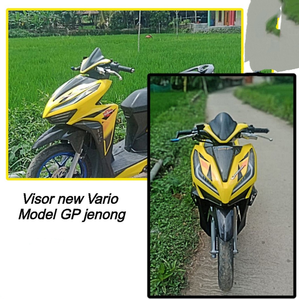 Visor Vario 125 New Vario 150 Keyless  2018-2020 Visor Windshield  Vario 125/Vario 150 New Keyless 2018-2020  Winsil Vario 125/150