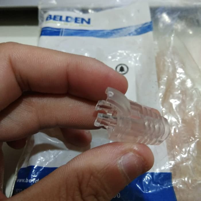 Belden Plugboot RJ45 Cat.6 ORIGINAL AP700022 | untuk Cover Pelindung RJ45 Kabel LAN | Karet Konektor