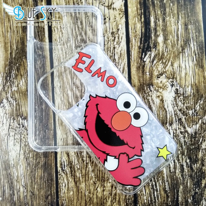 CASING PREMIUM SOFTCASE HARDCASE ANTICRACK MOTIF ELMO IPHONE 11 PRO