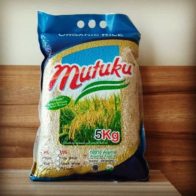 

bg20t01r Beras Coklat (Brown Rice) Organik Mutuku 5Kg Sv012Ss