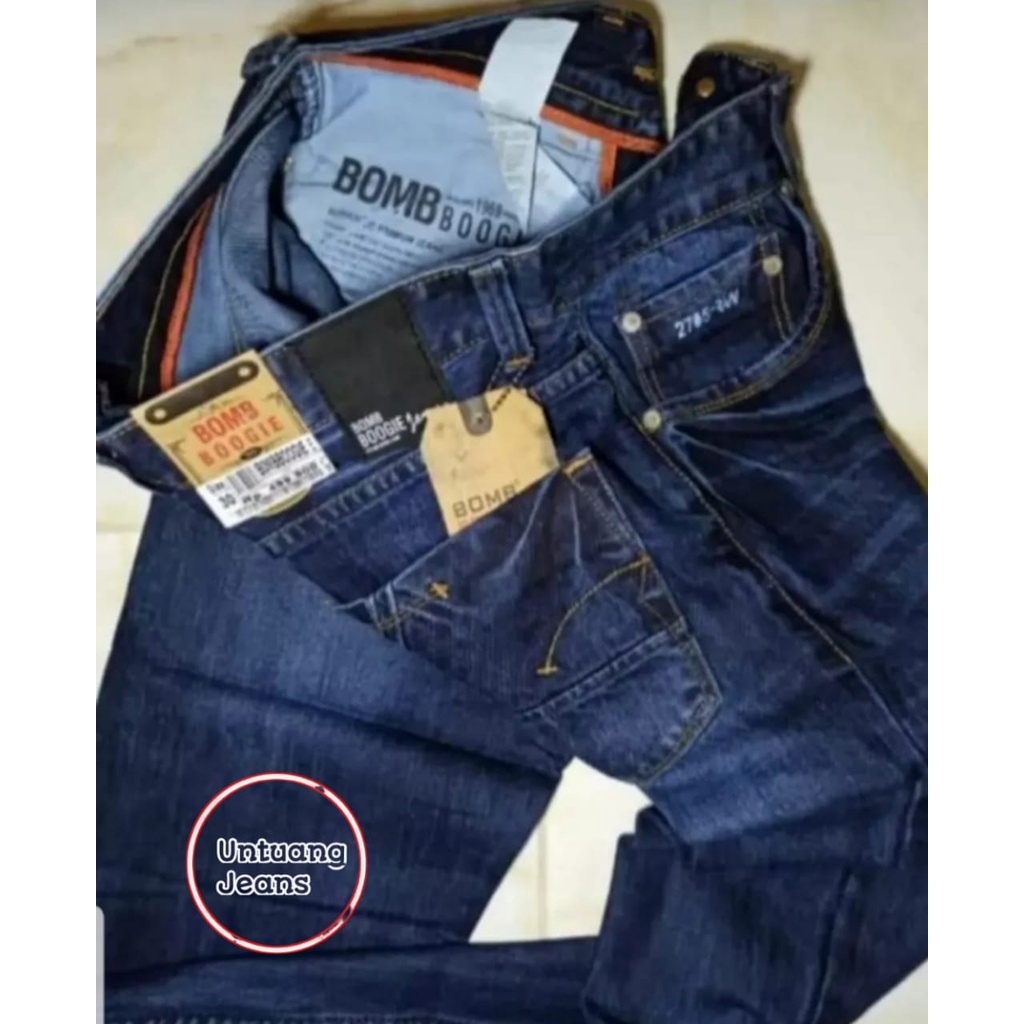 CELANA JEANS PRIA RAND BOMBOGIE-CELANA JEASN BOMBOGI-CELANA BOMBOGIE