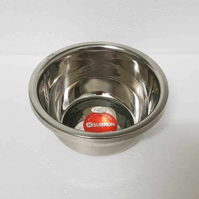 Subron Baskom Mixing Bowl Stainless 18 cm