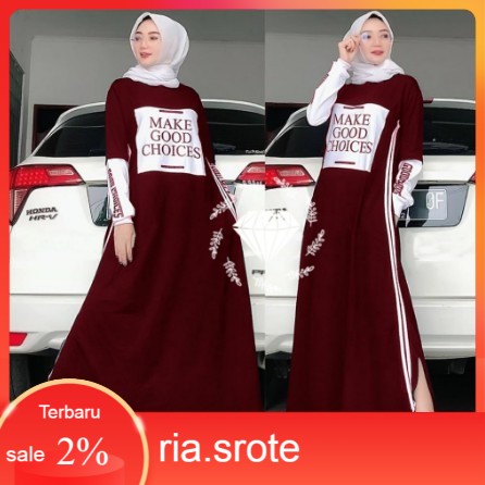 Kekinian 2020 Gamis Trand Remaja Kekinian Nisa Sabiyan K2T2 Gam LZ822 Baju Gamis Wanita Terbaru /