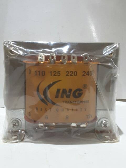 Trafo 10 Ampere Murni TEMBAGA Besar King