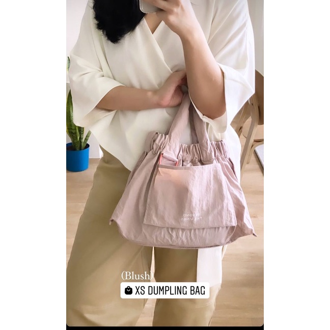 [BISA COD] Beyond The Vines BTV XS Dumpling Bag - Blush