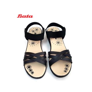 Sepatu Sandal  Wanita BATA  4 6551 Flat Model Tali  Silang 