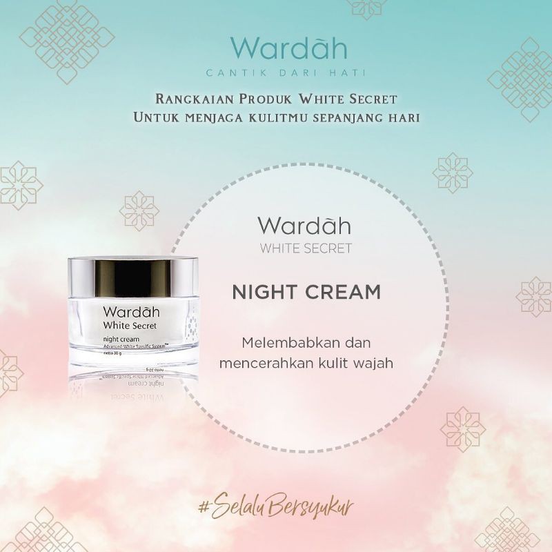 Wardah White Secret Night Cream