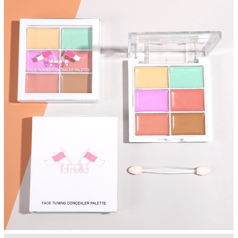 LAMEILA AWESOME CONCEALER MULTI COLOR 6 WARNA 5070