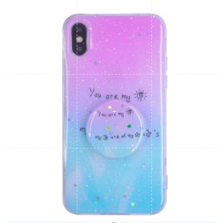 Oppo Reno 2  Reno 2F Case Casing HP Softcase Rainbow Plus Popsocket CaseSeller