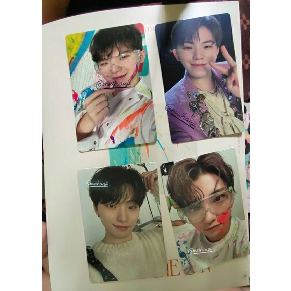 [READY INDO] PHOTOCARD WOOZI, DINO, MINGYU, HOSHI, WONWOO, SCOUPS,JOSHUA SEVENTEN CARAT VER FACE THE