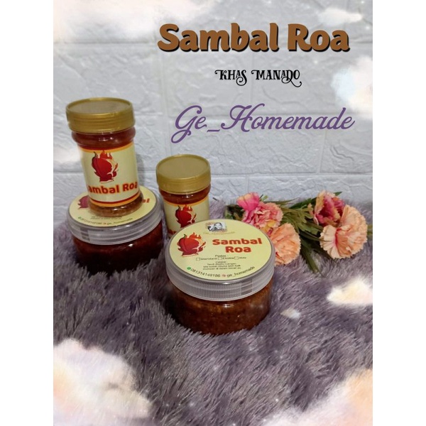 

Sambal Ikan Roa Khas Manado Homemade