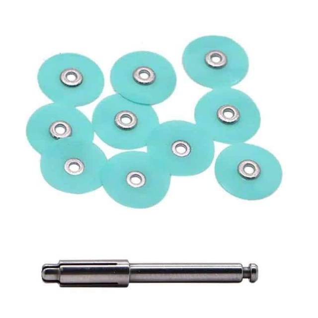 SET 80Pics DENTAL COMPOSITE POLISHING 12mm 14mm MANDREL POLES KOMPOSIT KIT SOFLEX // Mandrill Mandrills Mandril Sof Lex Komposite Bur Untuk Gigi Palsu Dan Veneer / Cakram Amplas