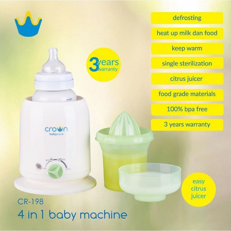 Crown 4 in 1 Baby Machine Warmer