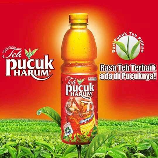 Teh Pucuk Harum 350ml (Varian : Normal &amp; Less Sugar)