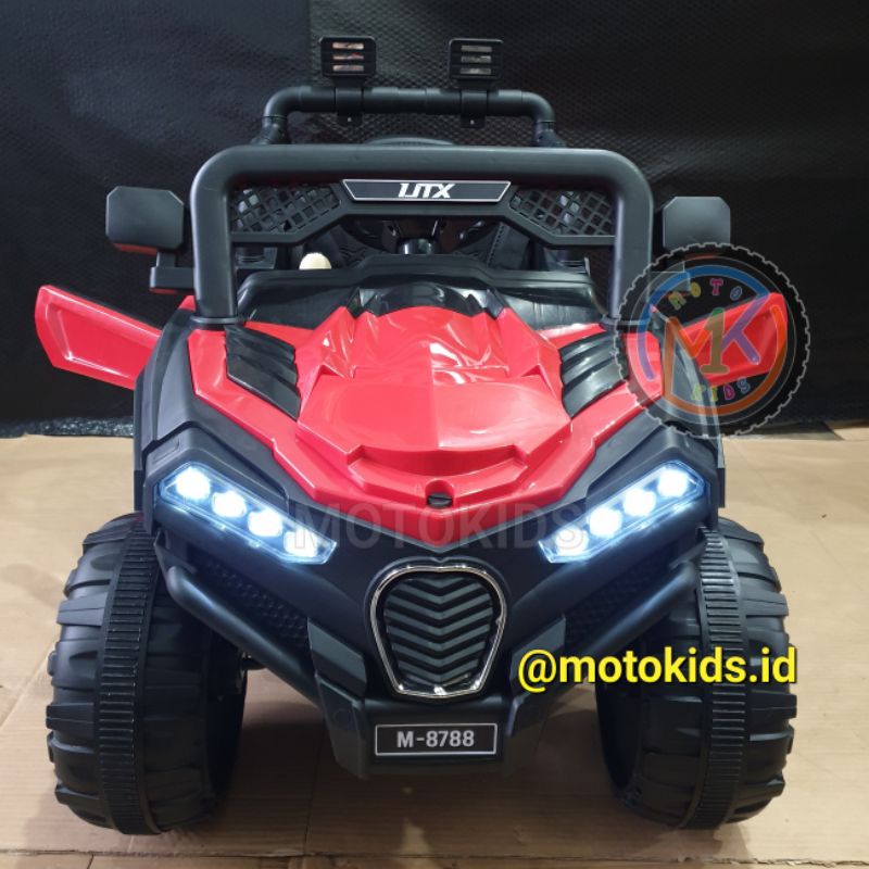 Mobilan Aki Anak JEEP UTX RUBICON PMB Electric Car Toys Mini Cooper PMB M8788 M8288 8788 8288 7688