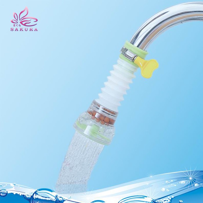 Sambungan Keran Kran Air Faucet Plastic Shower Head Water Saving