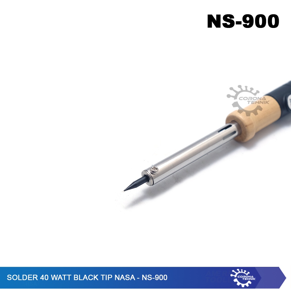 NS-900 - Solder 40 Watt Black Tip NASA