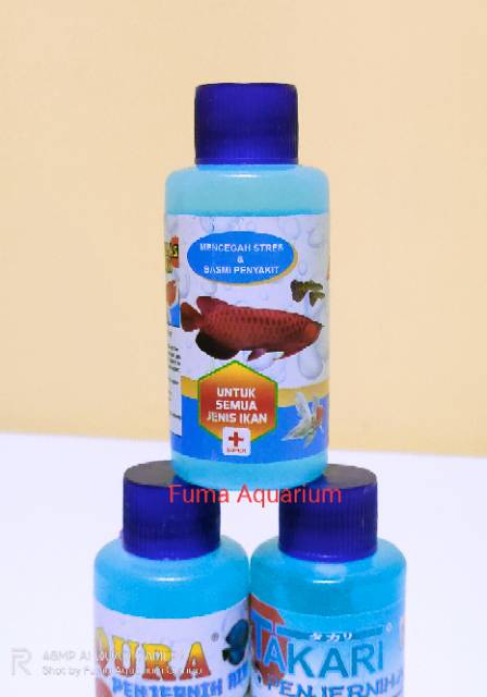 Penjernih air 100ml AQURA Aquarium Aquascape