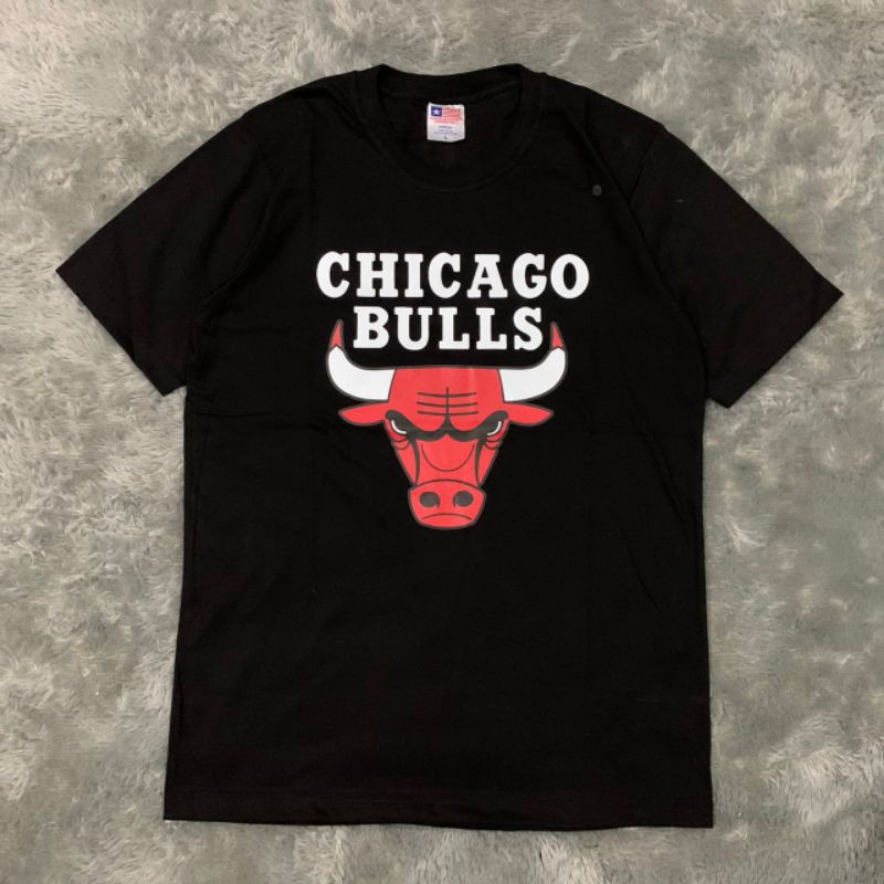 Kaos Tshirt Chicago Bulls USA Fulltag &amp; Lebel