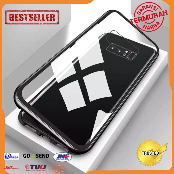 CASE SAMSUNG NOTE 8 MAGNET ANTI BARET COVER METAL ALUMINUM