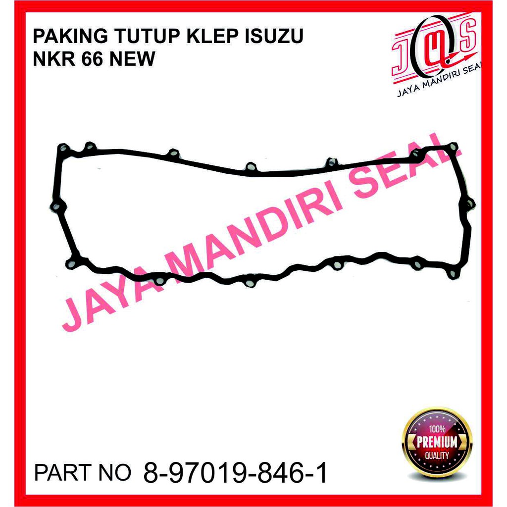 PAKING  GASKET TUTUP KLEP ROCKER COVER ISUZU NKR66 NKR-66 NKR 66  TEBAL