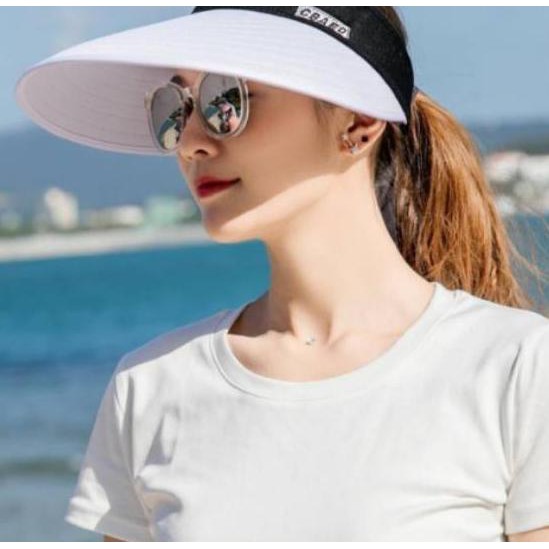vxp-439 TOPI WANITA BISA DI LIPAT - TOPI LEBAR ANTI UV .,.,.,.