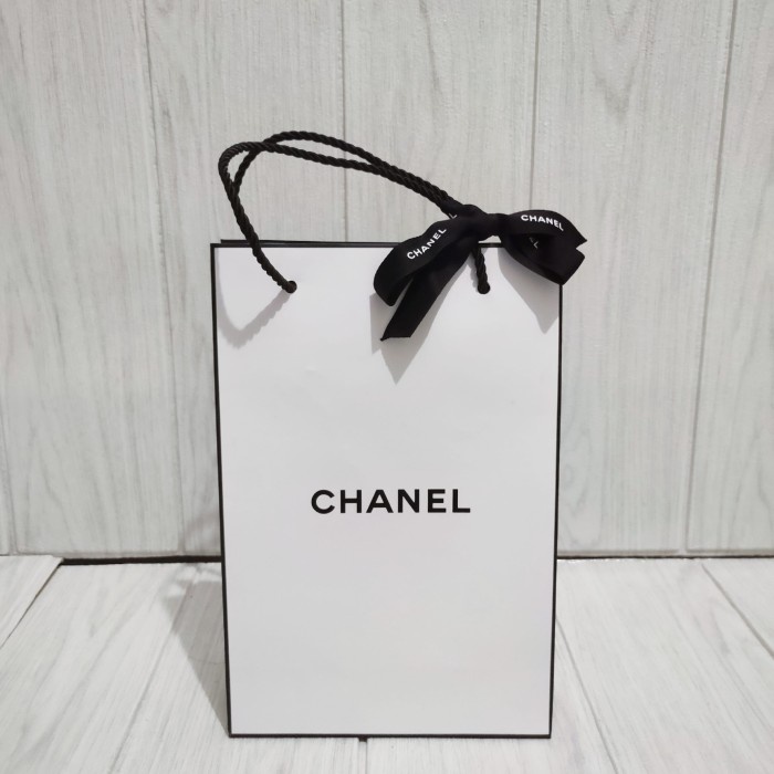 

(TERLARIS) paperbag chanel small / paper bag chanel original