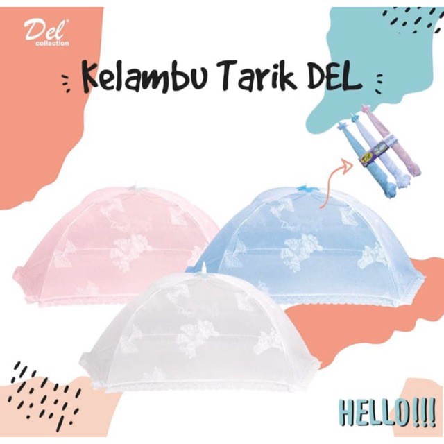 BEST SELLER !! KELAMBU TARIK KOJONG BAYI DEL KOLECTION - KELAMBU BAYI ANTI NYAMUK TERMURAH