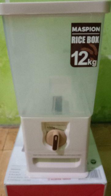Rice Box - Tempat Penyimpanan Beras Kapasitas 12 Kg Maspion Mrd-12 / Mrd 12