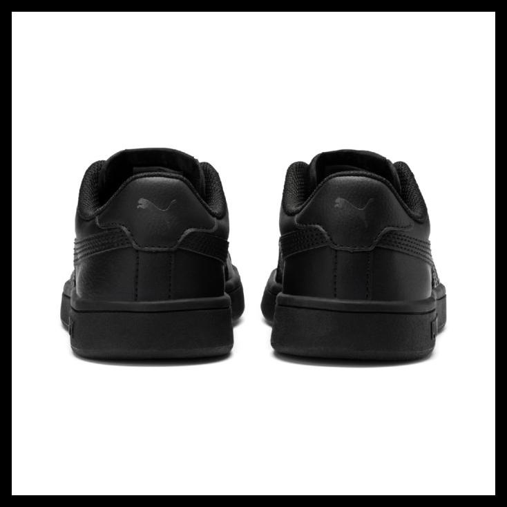 puma smash trainers black