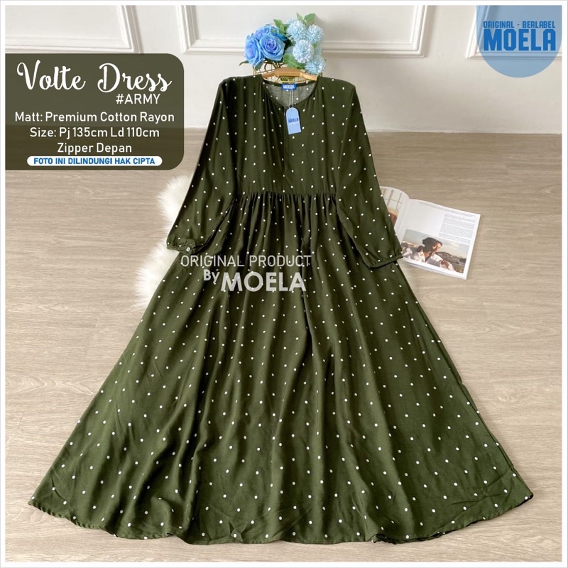 Volte Dress - By Moela