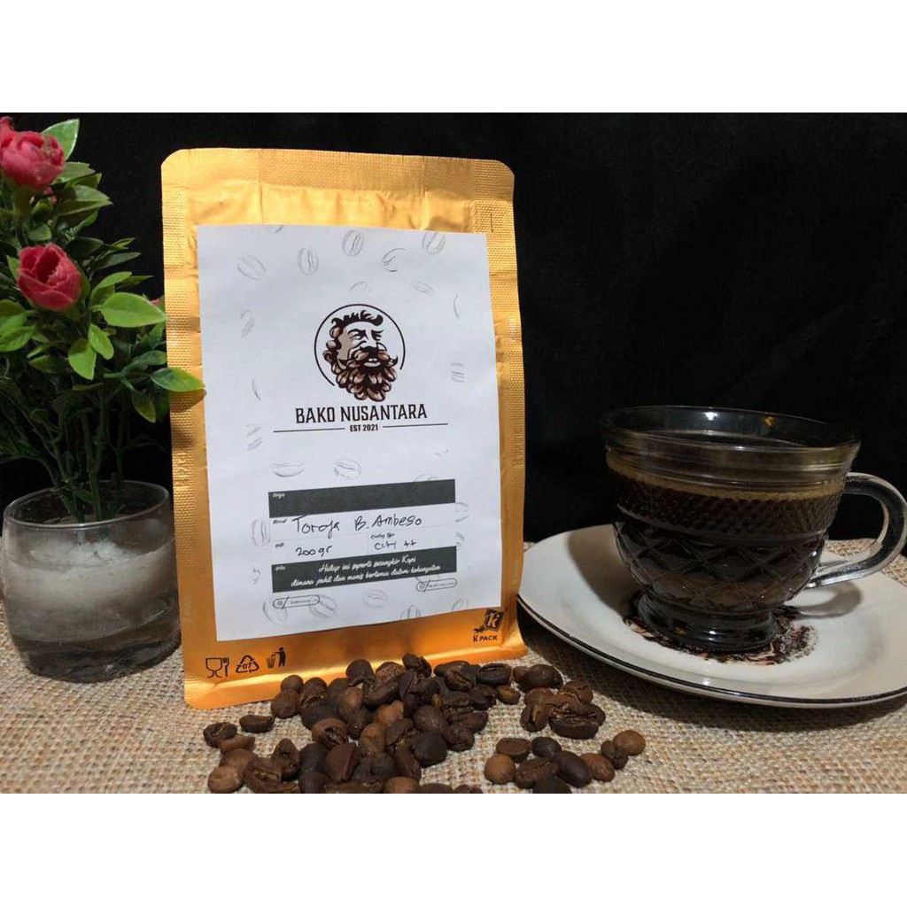 

Kopi Toraja Benteng Ambesso (Biji / Bubuk) 200 gr