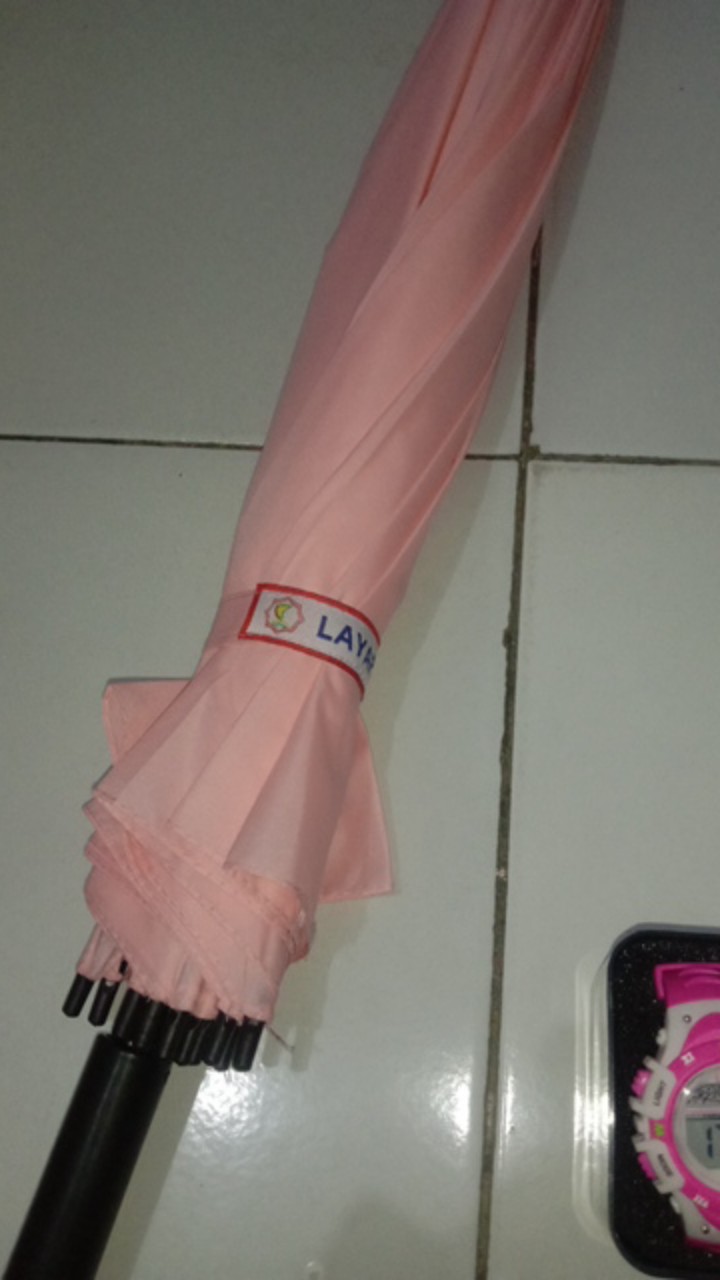 Payung Bahan Nylon Rangka 14 Jari Bahan Glossy Tebal