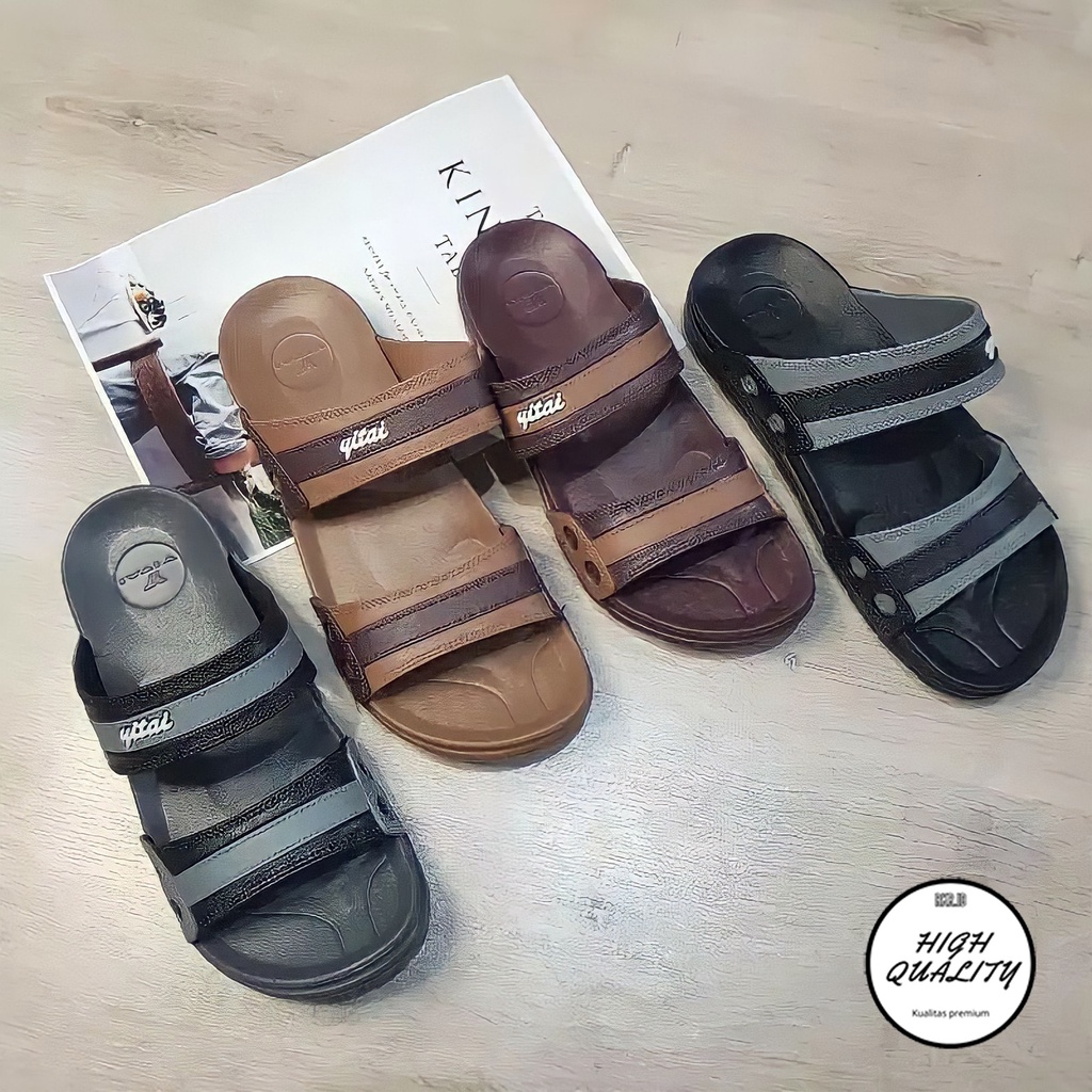 SANDAL JEPIT PRIA / SANDAL PRIA TERBARU MEREK YITAI / SANDAL PRIA MURAH PREMIUM / SANDAL 334 A