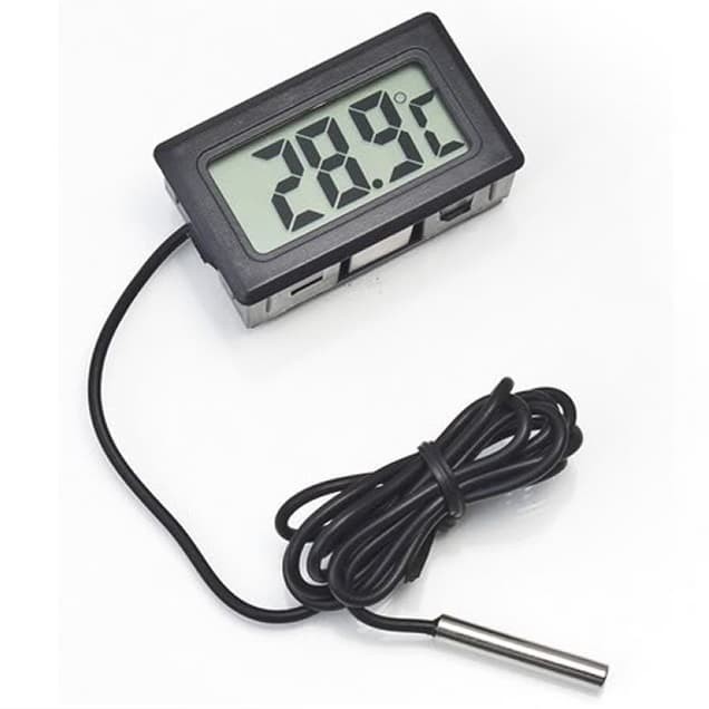 Digital Thermometer Aquarium termometer kulkas ruangan kolam inkubator