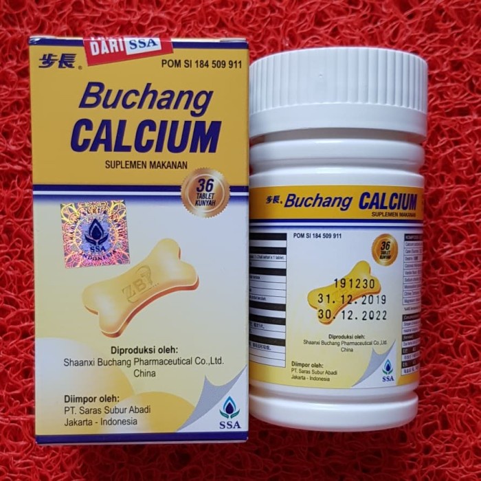 BUCHANG CALCIUM SUPLEMEN TULANG KHASIAT JOSS 