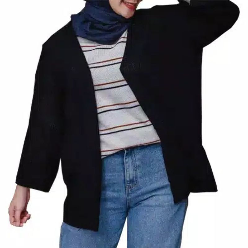 Cardigan wanita rajut loocy oversize