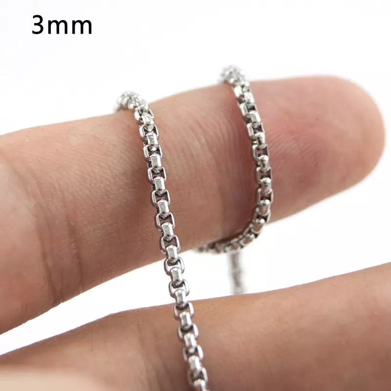 GELANG TANGAN TITANIUM MODEL RANTAI ROLO GELANG TANGAN ANTIKRAT PRIA DAN WANITA MURAH MODEL TERBARU