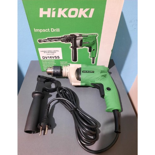 Hitachi DV16VSS Mesin Bor Tangan Listrik Tembok Beton Impact Drill Hikoki DV 16VSS