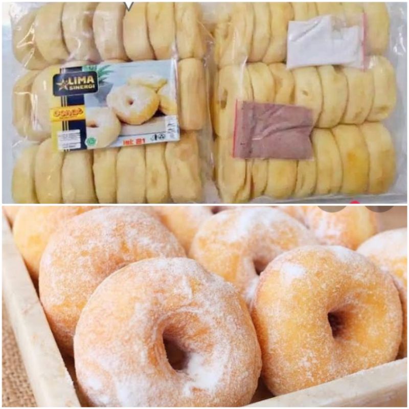 

Donat Kentang isi 20 pcs + Gula halus Halal